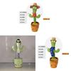 Dancing Cactus Plush Toy With Light And Sound For Kids Entertainment