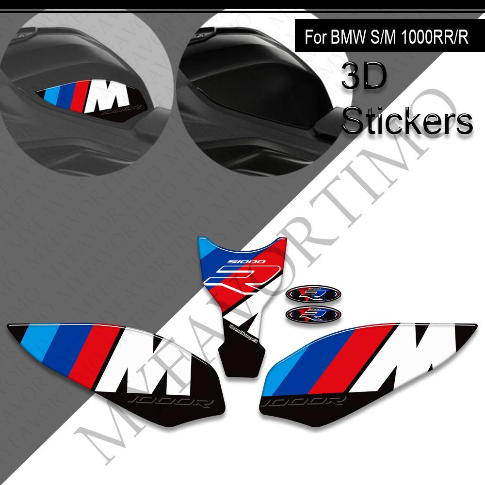 Ljqvz9 For BMW S1000RR S1000R S 1000 R RR S1000 S1000 M M1000R M1000RR Motorcycle Tank Pad Stickers Decals 2021 2022 2023 2024 2025