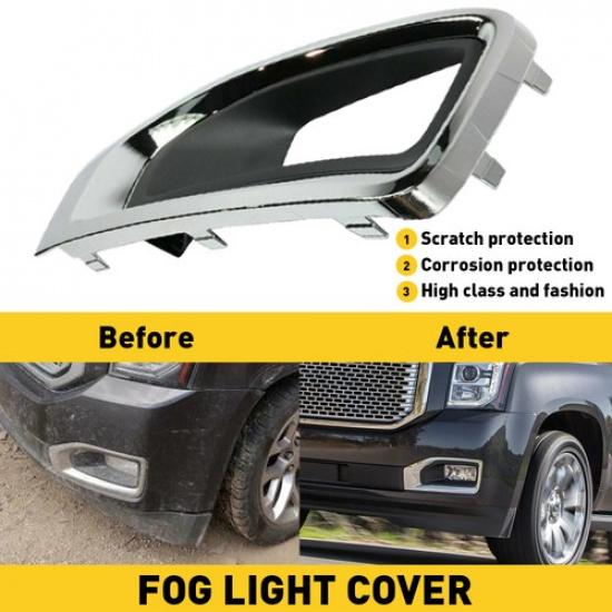 Накладка на передний левый противотуманный фонарь для 2015-20 Yukon и Yukon XL Denali /SLE /SLT 2936426