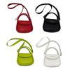 Compact Small Shoulder Bag Fashionable PU Leather Crossbody Purse for Women
