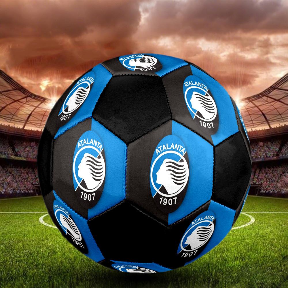 Atalanta Indoor Soccer Ball Colorful Machine Stitched PVC Size 5 Team Training Competition Ready Durable High-Bounce Cool Sports Gift