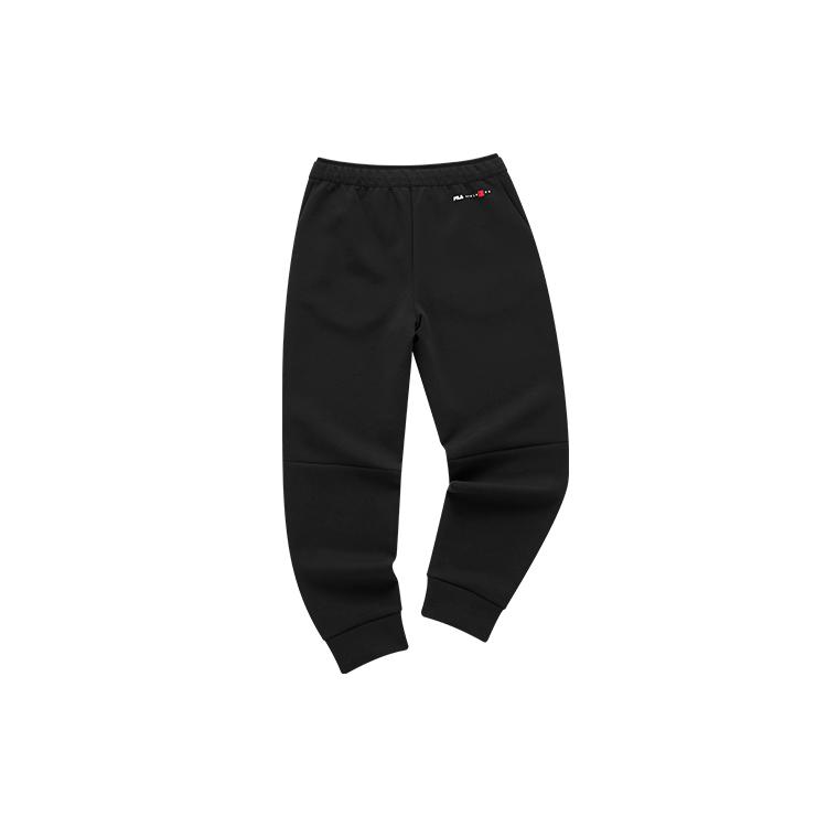 New FILA Knitted Sweatpants Women's Pitch Black A11W111617FBK