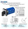 Zhuochao SZW26-63/D404.4 Three-Speed Four-Position Changeover Switch