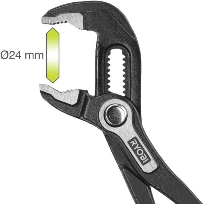 Pince multiprise à verouillage - ryobi - 200 mm