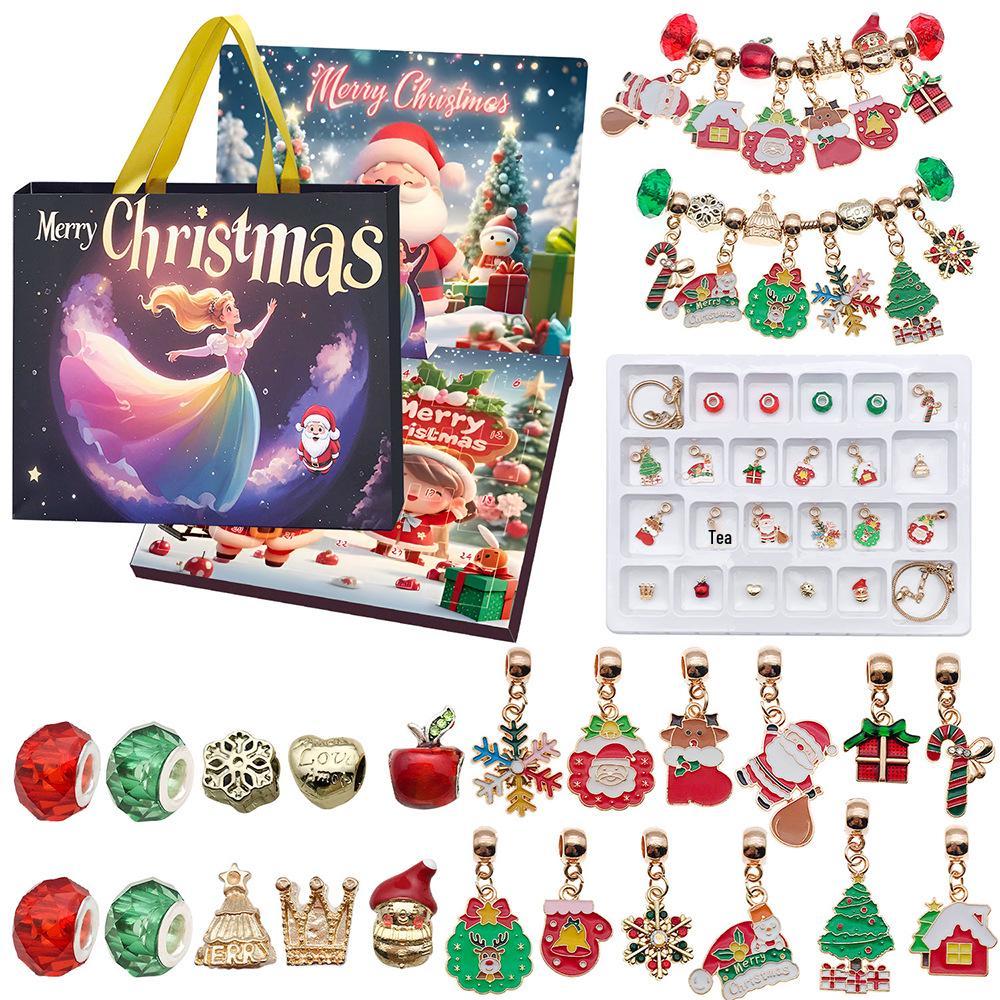 Christmas Runaway Princess DIY Bracelet Blind Box for Kids