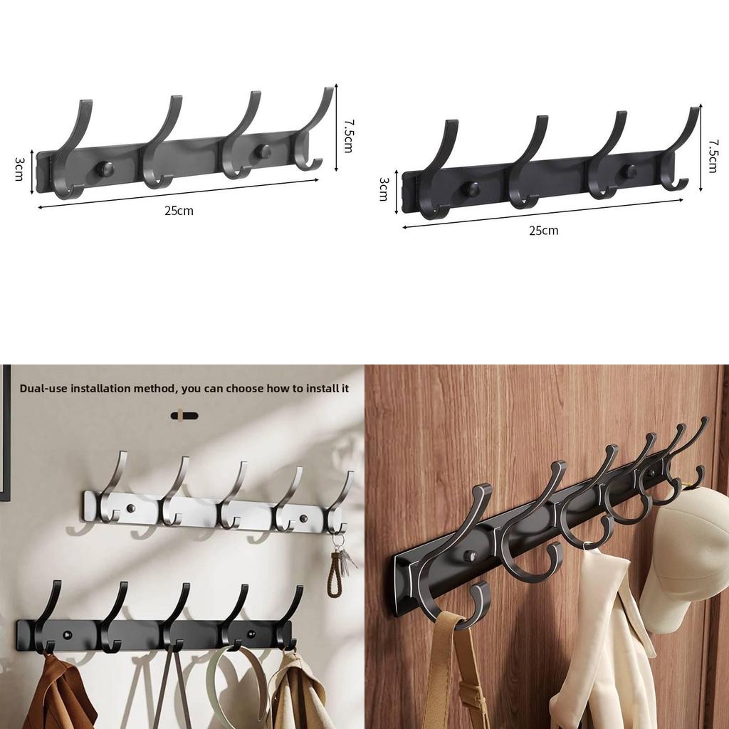 Installation Wall Of And Doorway Hooks Without Drilling Holes Daily Life Use