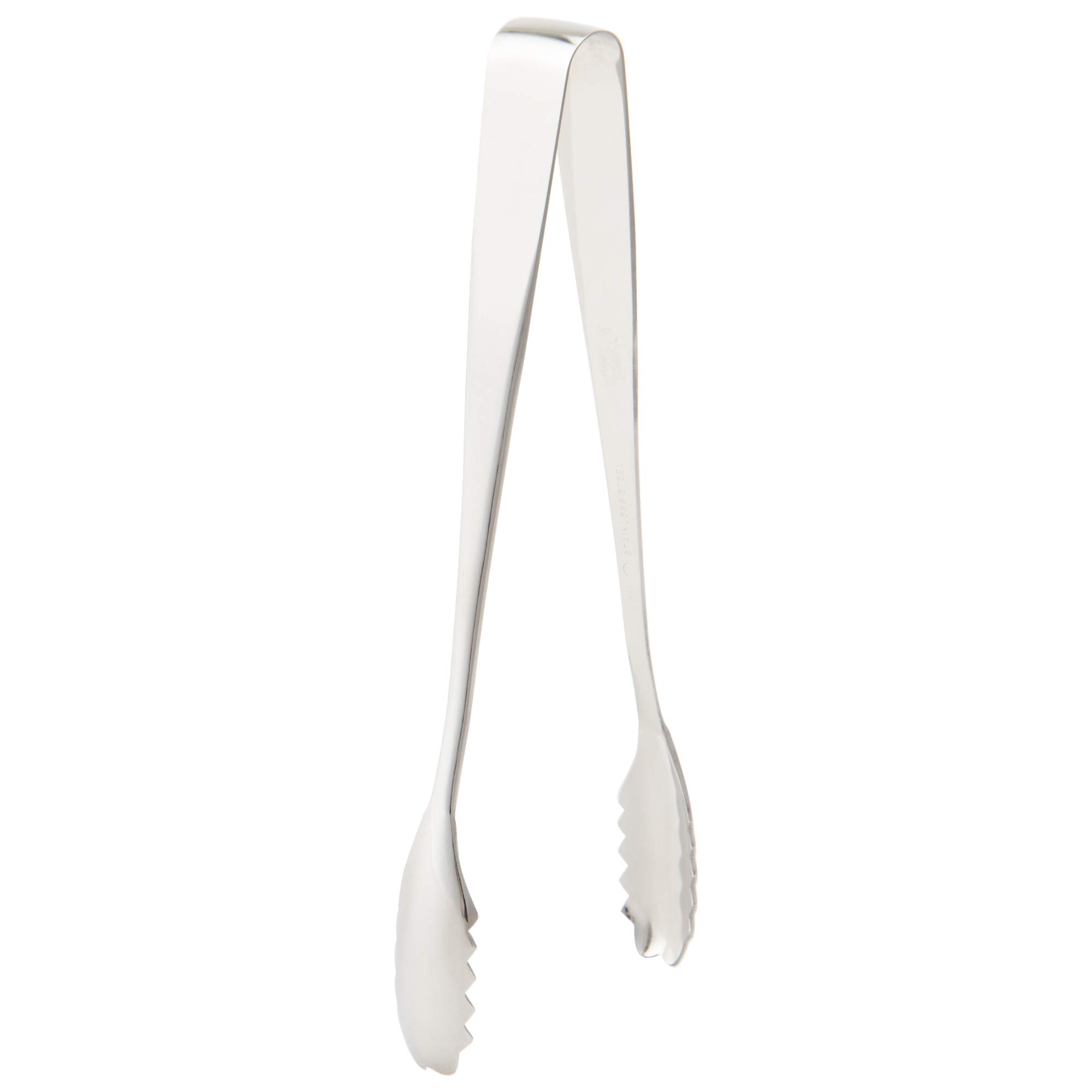 Endo Shoji Commercial Ice Stainless Made in BTV27003 Tongs, Small, Steel, Japan,