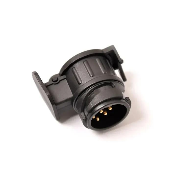 13 To 7 Pin Plug Adapter Trailer Connector 12V Towbar Towing Waterproof Plugs Socket Adapter Protect Connections