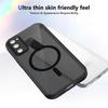 KEYSION Magnetický obal na telefon pro Samsung S20 FE S21 FE Silikon+PC Matný Průsvitný Čirý Nárazuvzdorný kryt pro Galaxy S21 S20 FE 5G
