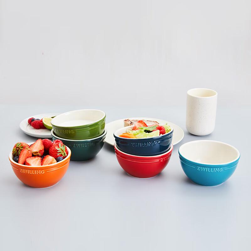 

Zwilling 6-Piece Rainbow Ceramic Bowl Set