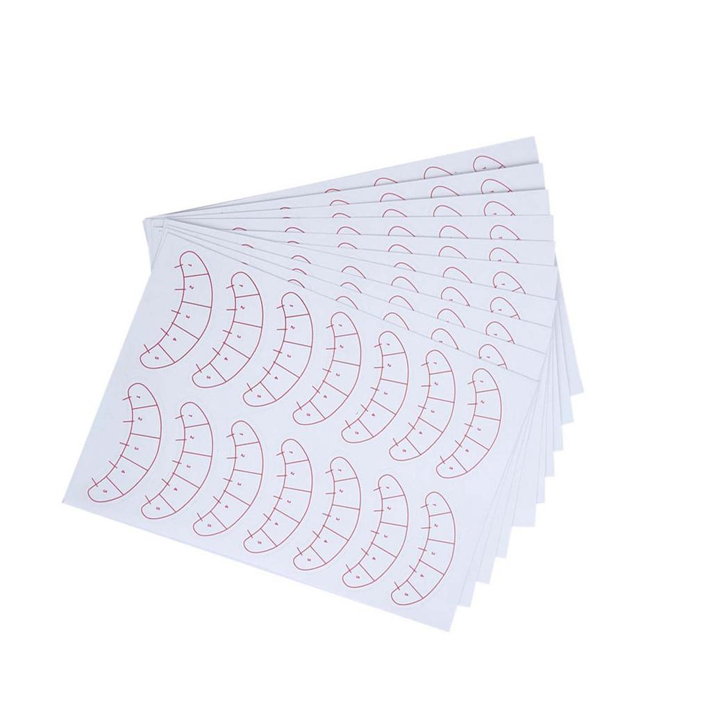 140PCS Eyelashes Extension Adhesive Sticker Eye Lash Isolation Positioning Pads Patches Tool