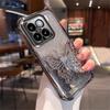 Butterfly Bracket Phone Case For Infinix Note 30 40 50 Pro Smart 9 8 Hot 50S 50i 30i Smart 9 8 7 5 Glitter Shockproof Soft Cover