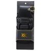 Fujiya Driver and Pliers Holder, 2 Tiers, Black and Gold, Light PU Leather Series, AH-72BG