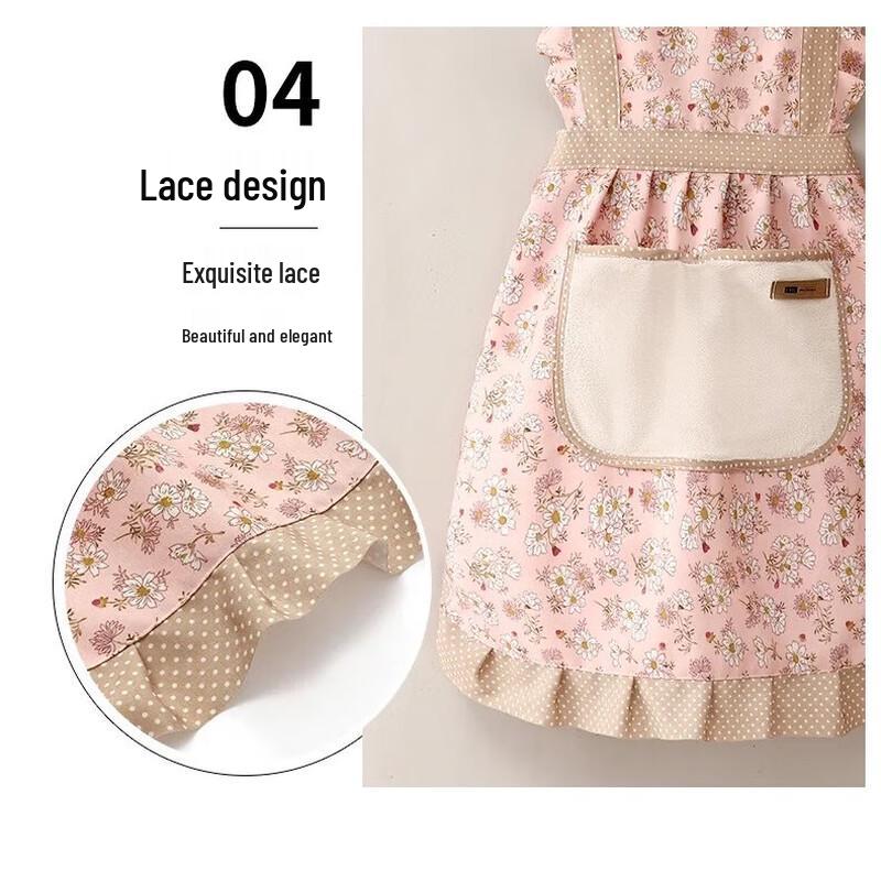Mengting Hand-Wipable Kitchen Apron