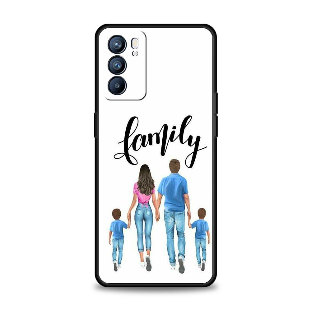 

Phone Case For Oppo Reno13 Reno12 Reno11 F Reno10 Pro A54 A53 A95 A76 A74 A57 A98 A80 A79 5G A78 4G Cover Fashion Super Mom Dad OPPO A80