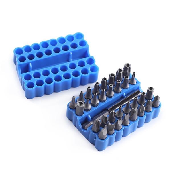 Buy 33 Pcs Security Bits Star Screwdriver Torx Magnetic Bit Holder Hex ...