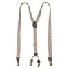 British Style Suspenders for Men Metal Clip Stripe Suspender Clip Casual Y-Type Suspenders  Men
