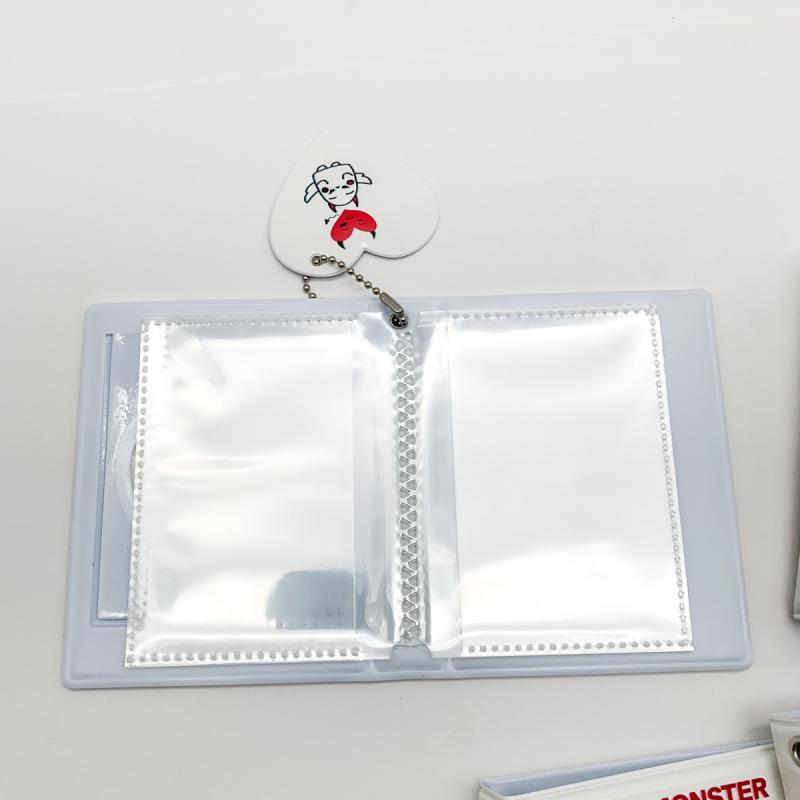 Kpop Idol Babymonster Segregator na zdjęcia Album na zdjęcia Idol Fan Holder na fotokarty Mini album Przechowywanie zdjęć Idola Książka do kolekcjonowania Prezent