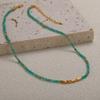 S925 Sterling Silver Natural Chalcedony Colored Treasure Bracelet Women'S Fashion Personalized Hand Pure Work String Broken Silver Xiaohongshu
