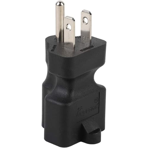 Tekit 5-15P To 5-15R & 5-20R, 15-Amp Household AC Plug To 20-Amp T-Blade Power Adapter; Nema 5-15P To 5-15R/5-20R 20-Amp Comb AC Adapter (5-15P To 5-1