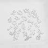 Custom Stainless Steel A-Z Letter Charms - Fade-Resistant DIY Pendants
