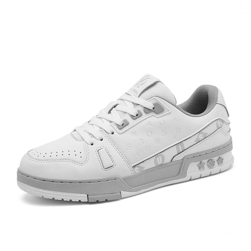 

Новые модные туфли для сноуборда, американская модная обувь, повседневная обувь для путешествий, кожаная поверхность, дышащая, белая обувь 45