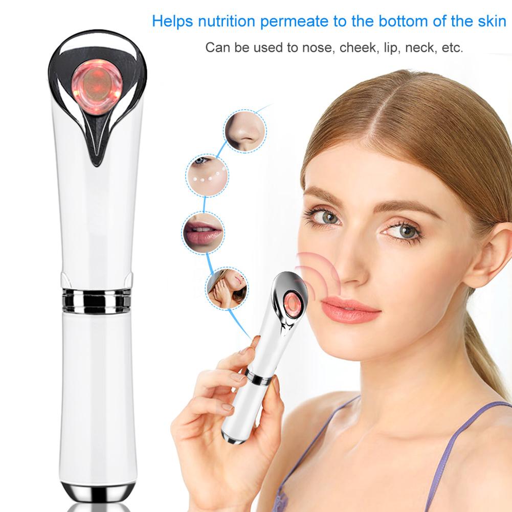 Electric Multi functional Ion Eye Beauty Machine Wrinkles Smoothing Anti Aging (White)