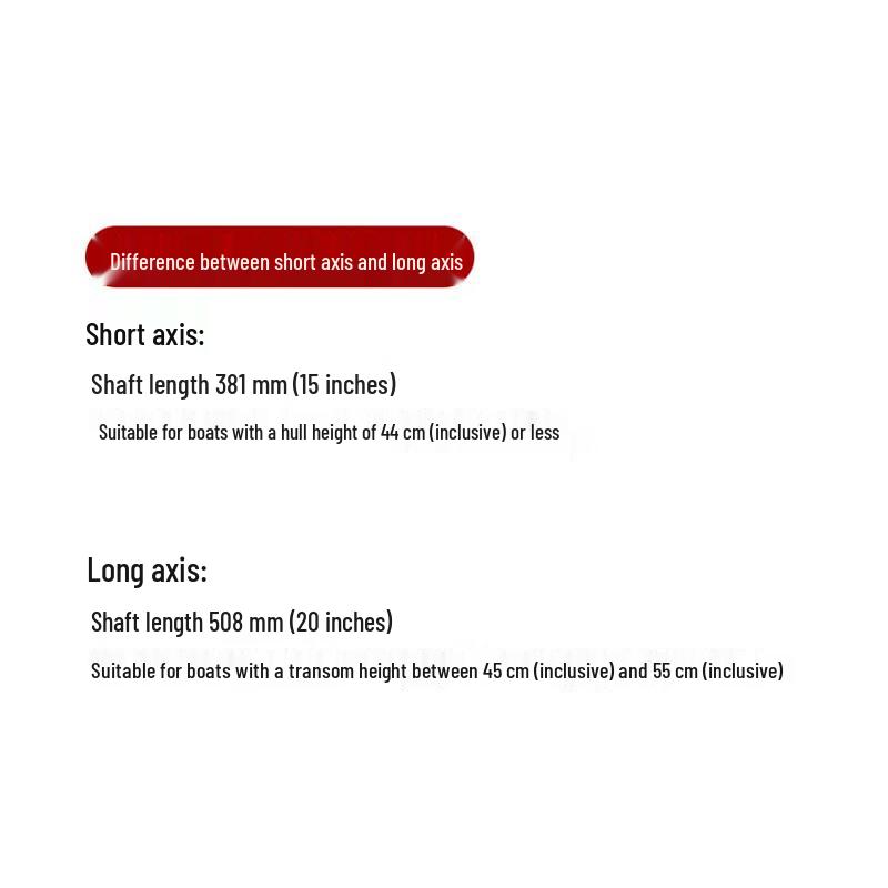 Hailang Kaiwei YMH 2.5HP 4-Stroke Outboard Motor