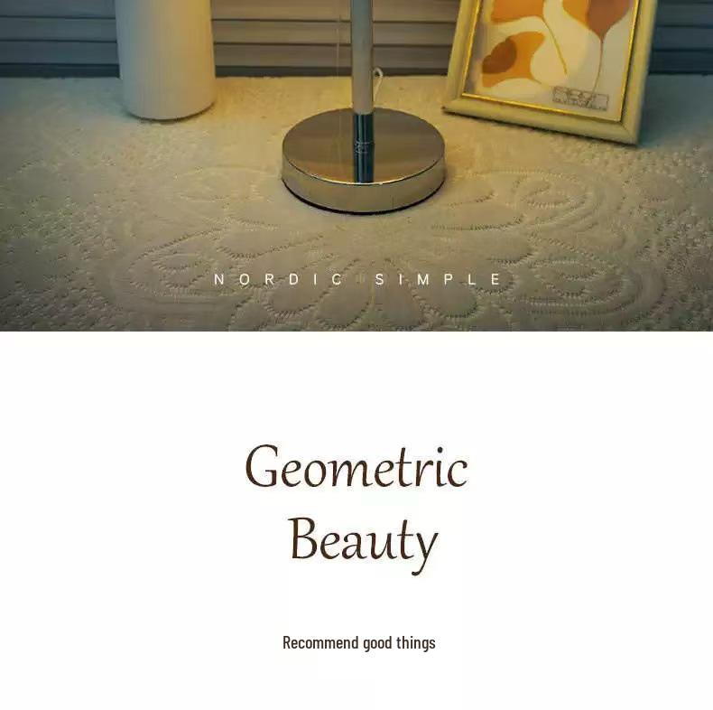 Bauhaus Minimalist Glass Table Lamp for Bedroom & Dining - Unique Gift