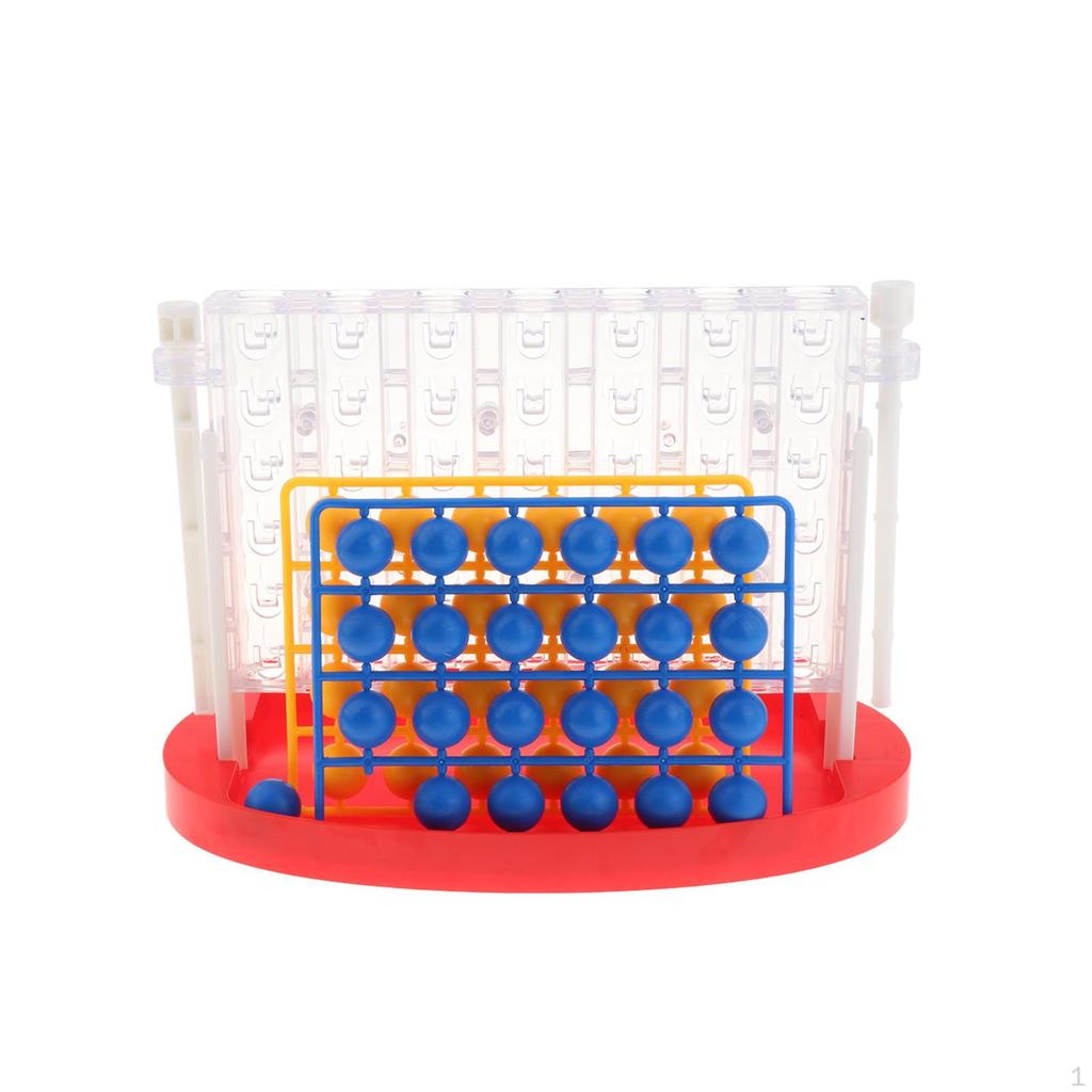 4 in A Row Game Table Educational Toy Strategy Four Line for Party Boys Girls 2