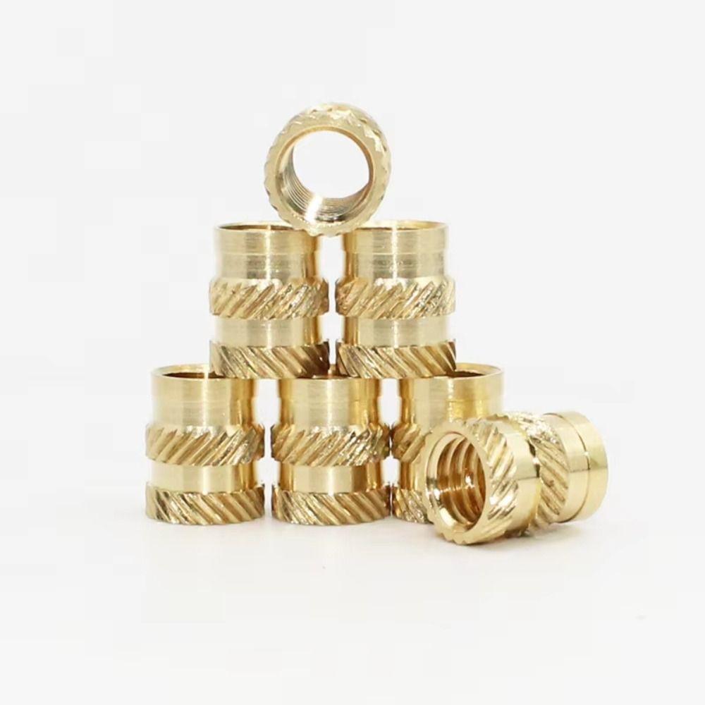 220Pcs M2 M2.5 M3 M4 M5 M6 Heat Set Insert Nuts Knurled Surface Threaded Inserts  Resin Models