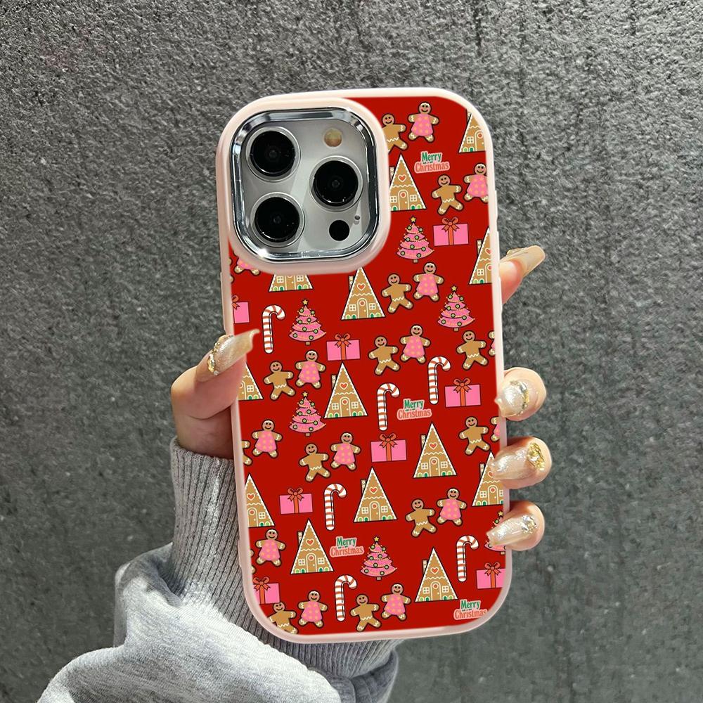 N115 Веселый рождественский дизайн С Новым годом Мягкие чехлы для телефонов iPhone 16Pro — фото 21