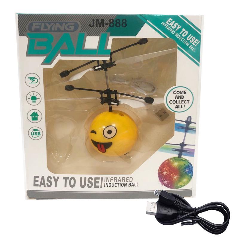 Colorful Flash Remote Control Induction Flying Ball