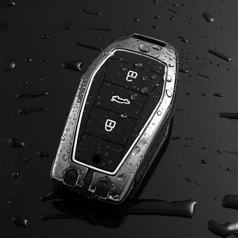 Car Key Case For Jac Js6 Js8 Js4 Sol Sehol Qx E10X E30X E50A X4 X8 X6 T8 T9 Plus A5 E40X E20X Keychain Cover Fob Accessories