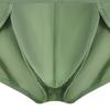 Men Briefs High Elasticity Fit Tight Cut Solid Color Panties Breathable Smooth Wiring Low Waist Underwear Daily Wear