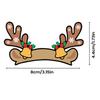 For Tesla Model 3/y Santa Hat Car Stickers Easy To Peel Festive Self-Adhesive Decoration Antler Decal Holiday Supplies