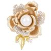Peony Enamel Brooch Delicate Fashionable Light Luxury and Niche Brooch