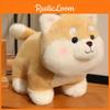 Birthday Hat Cute And Cartoon Pattern Knitted Scarf Shiba Inu Cartoon Toy Plush