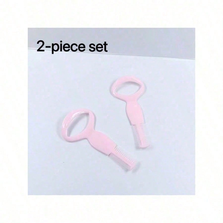 3-In-1 Makeup Essential: Eyelash Mascara Shield Guard, Lash Separator Comb, And Eyebrow Grooming Brush: This Innovative