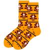 Women Men Thanksgiving Socks with Unique Fall Patterns Pumpkins Maple Leaves Turkey Prints Socks for Holiday Gatherings