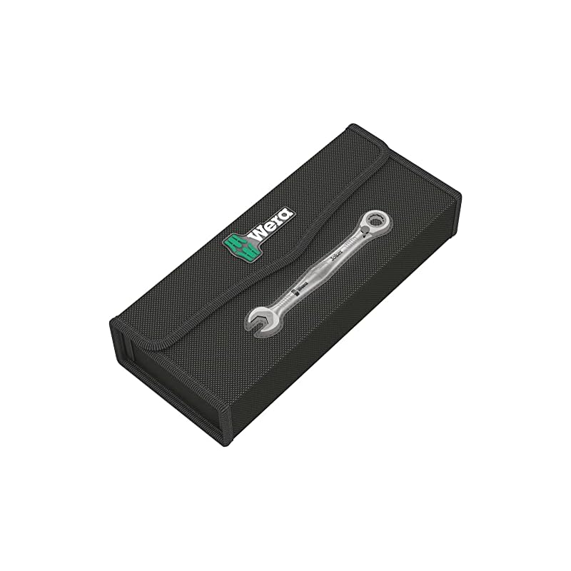 WERA 11-предметный трещоточный комбинированный ключ для JOKER6001, Кейс для хранения, 180 x 88 x 46 мм, 136461