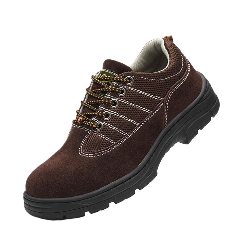 

Labor Insurance Shoes Are Smash-proof and Puncture-proof, Oil-resistant, Acid-alkali-resistant, Breathable Leather Safety Protective Shoes 46