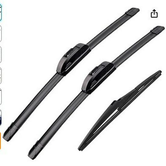 Mazda CX-5/CX-9 Wiper Set: 24", 18", 14"