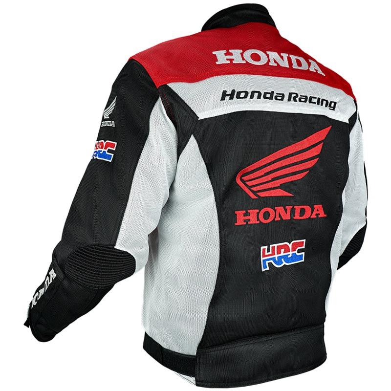 Ydcr7 Honda Jacket Off-road Motorcycle Racing Suit Men's and Women's Summer Anti Fall Breathable Mesh Jacket HRC Cycling Suit