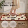 Cartoon Bath Mat Knit-style Absorbent Non-slip Floor Bathroom Bedroom Door
