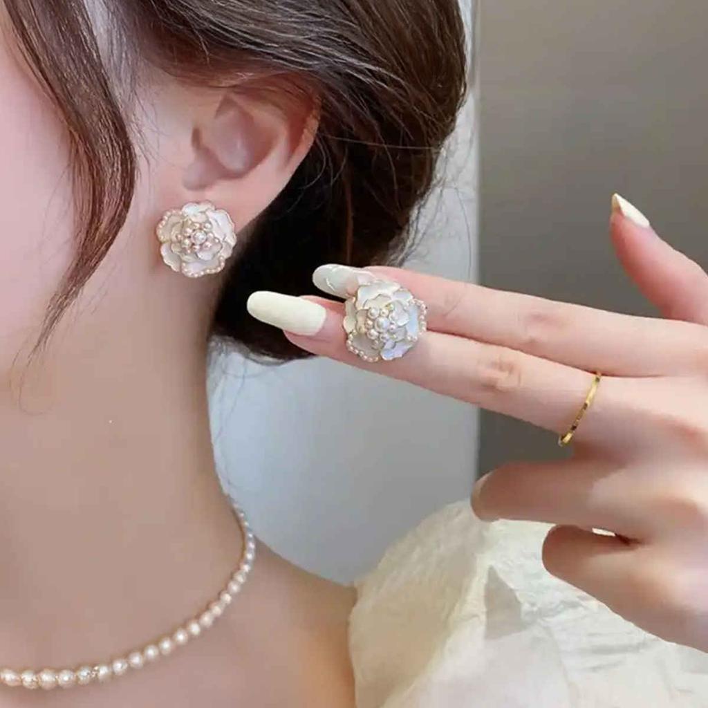Floral Stud Earrings