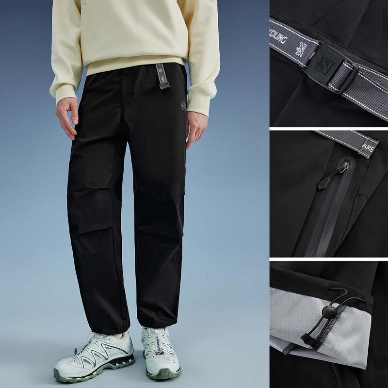 NVG·YOUNG Men's Waterproof Outdoor Straight-Leg Casual Pants