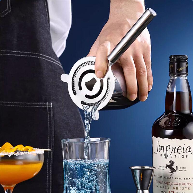 HPMILY Food-Grade Stainless Steel Cocktail Ice Strainer