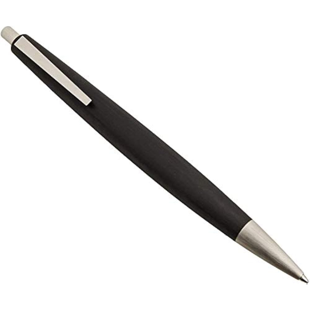 [Free Name Wrapping] Name Engraved Location Clip Name Lamy LAMY 2000 Ballpoint Pen Black L201