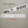 CXEHU1 3D ABS GLC200 GLC260 GLC300 Rear Trunk Letters Emblem Badge Logo Sticker For Mercedes Benz GLC Class Car Styling Accessories